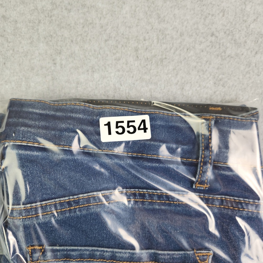 Angels Forever Young Jeans Womens 10/30 Blue Denim Everluxe Lift Straight Leg - Picture 9 of 9